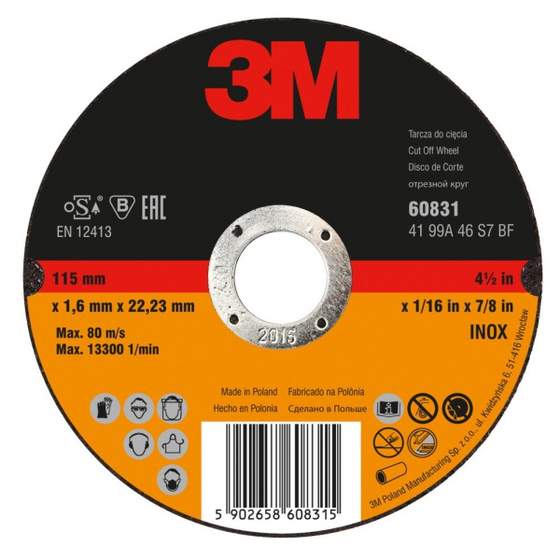 3M™ 60832 отрезной круг по нержавеющей стали Inox
